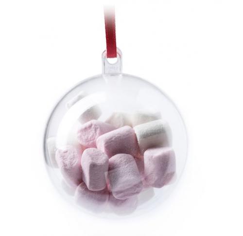 Branded Mini Marshmallows In A Christmas Bauble
